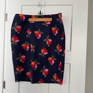 Boden Floral Print Women's Pencil Skirt